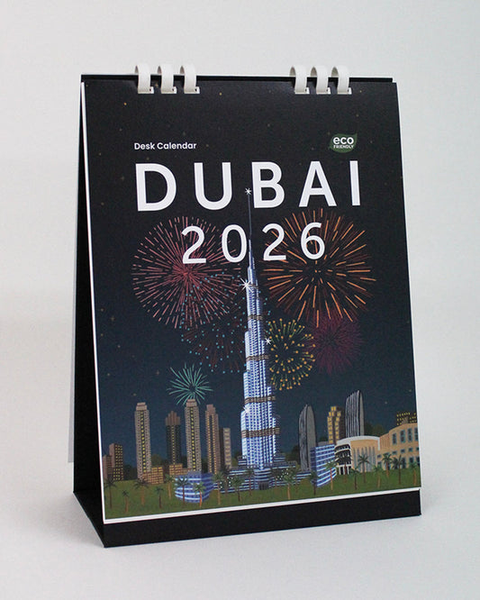 Dubai Desk Calendar 2026