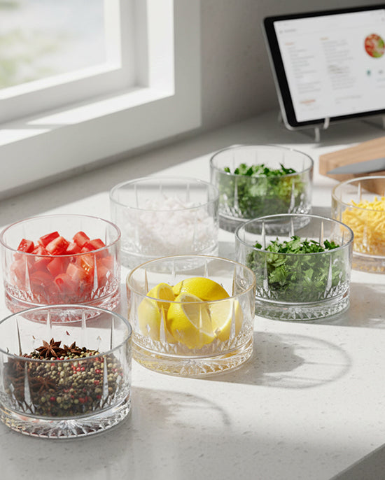 Cuisine Art Soda Lime Bowl Set 220ml 6Pc V2