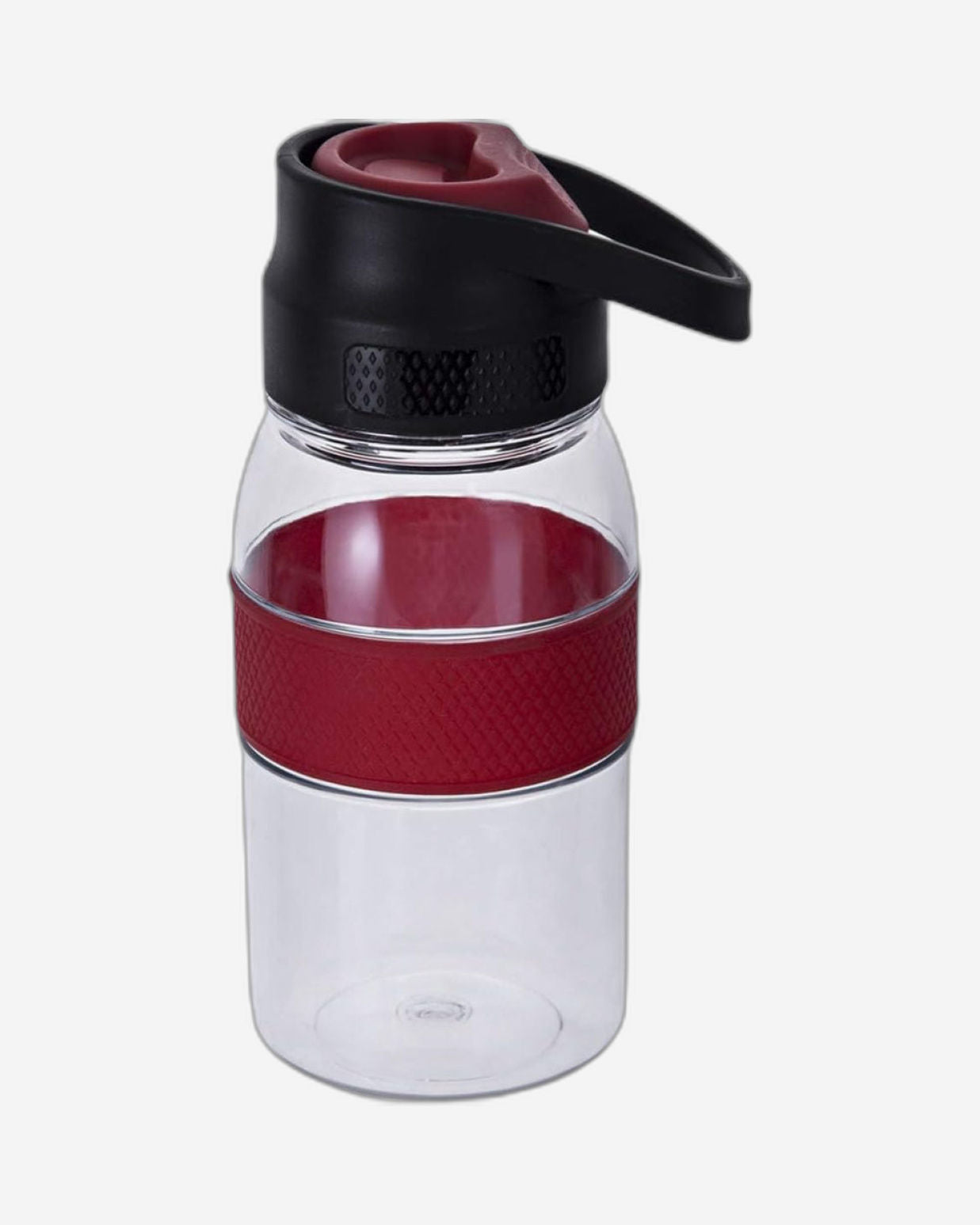 Nessan Plastic Cup, 500ML - Red | Nessan Plastic BPA-Free Push Lid Tritan Bottle, Red