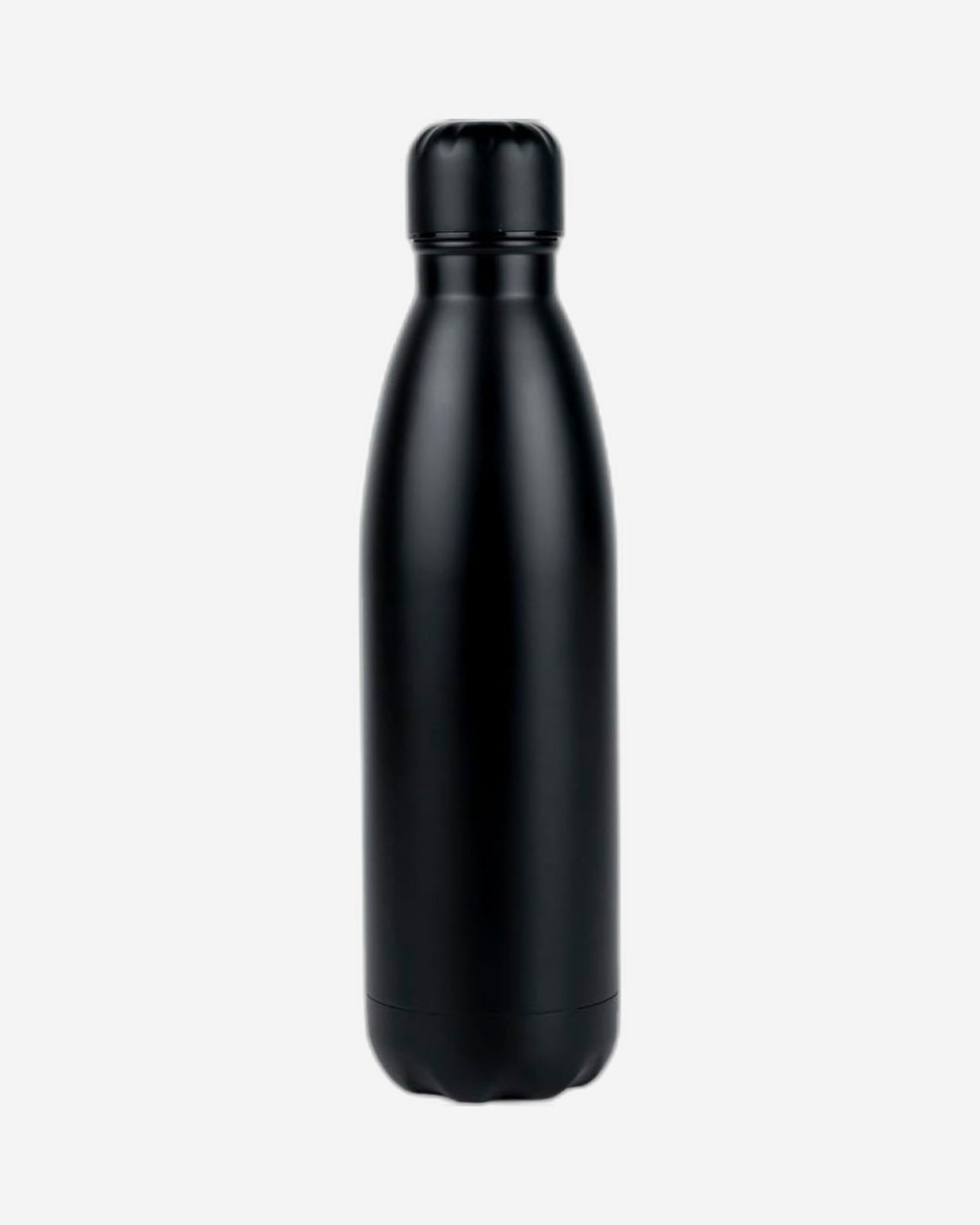Nessan 1000ml Sport Water Bottle Vacuum Insulated Stainless Steel Sport Water Bottle Leak-Proof Double Wall Cola Shape Water Bottle, Keep Drinks Hot & Cold - Black