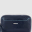 Piquadro Blue Square Two Divider Wrist Clutch Bag Blue