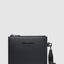 Piquadro Rubberized Water Resistant Small Clutch Black