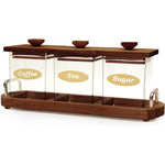 Coffee & Tea & Sugar Canister Set-ACA-147/3