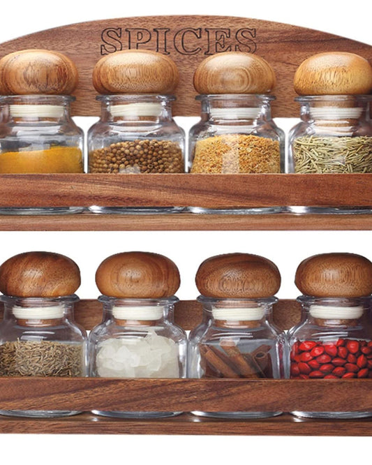 Billi Spice Rack W/8 Bottles