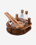 Billi Salad Bowl W/Cruet Set