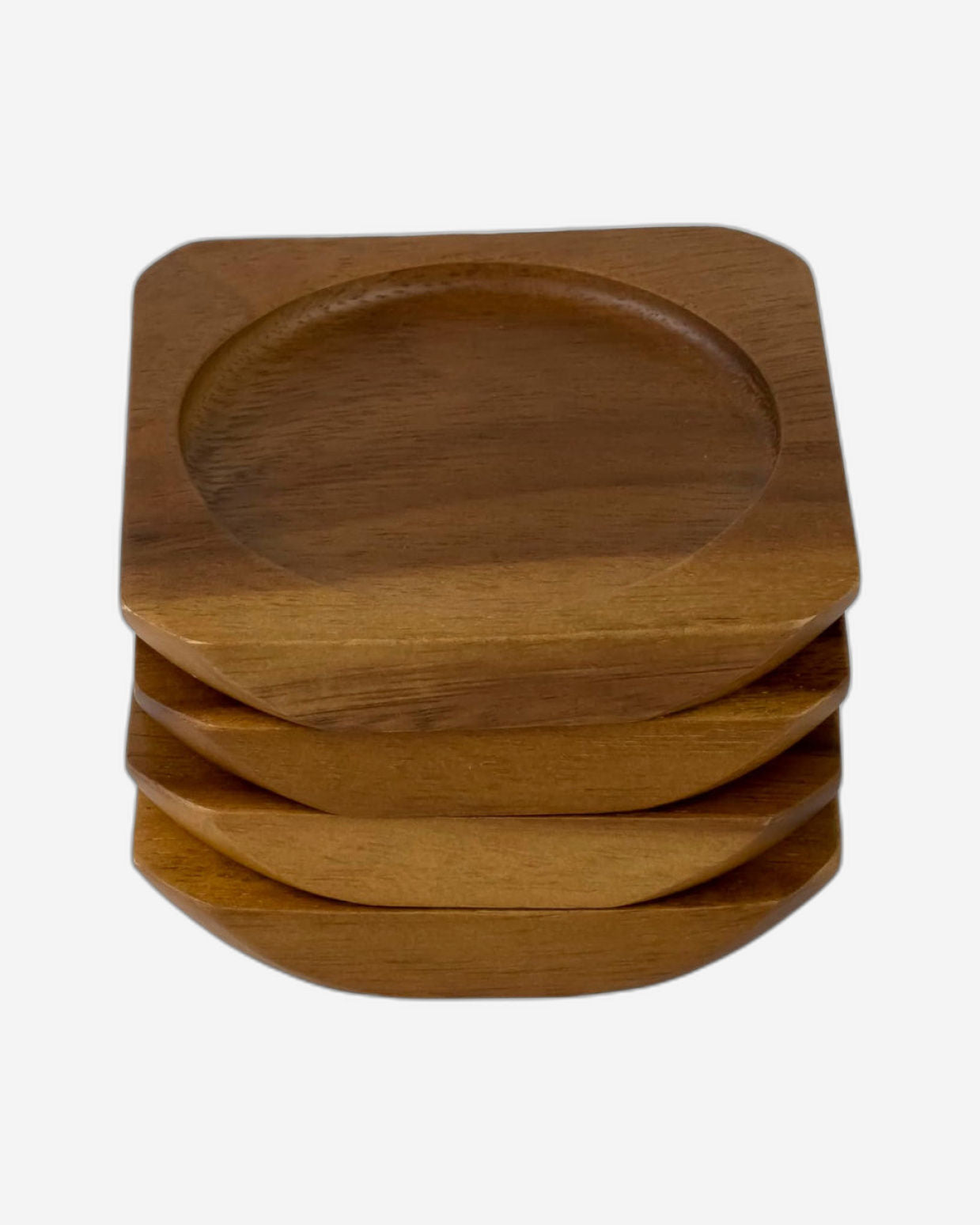 Billi 4 Pc Coaster Set W9.5 X L9.5 X H6