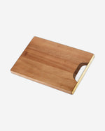 Billi Rect. Cutting Board W/Gold