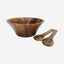 Billi Flare Salad Bowl Large W/servers-ACA-BHM-3-61A