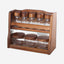 Billi Spice Rack 5 Bottles W/Canister 3pcs Set-ACA-OG55/3