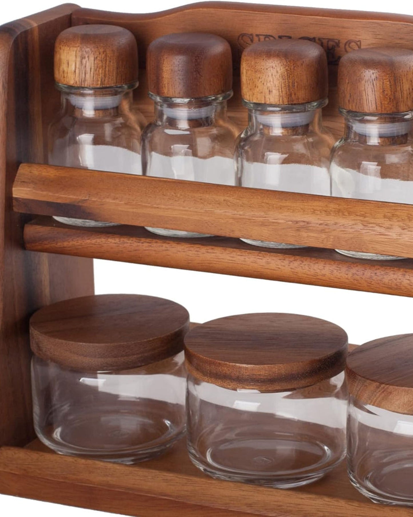 Billi Spice Rack 5 Bottles W/Canister 3pcs Set-ACA-OG55/3