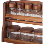 Billi Spice Rack 5 Bottles W/Canister 3pcs Set-ACA-OG55/3