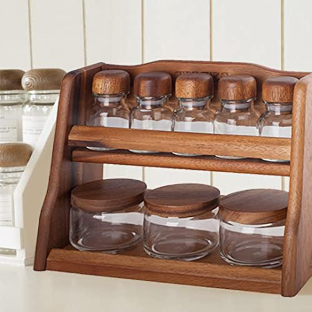 Billi Spice Rack 5 Bottles W/Canister 3pcs Set-ACA-OG55/3