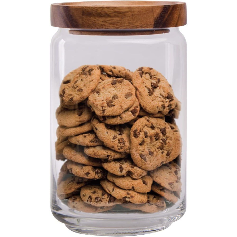 Billi Glass  Canister (L)W/Stackable Lid 750ml