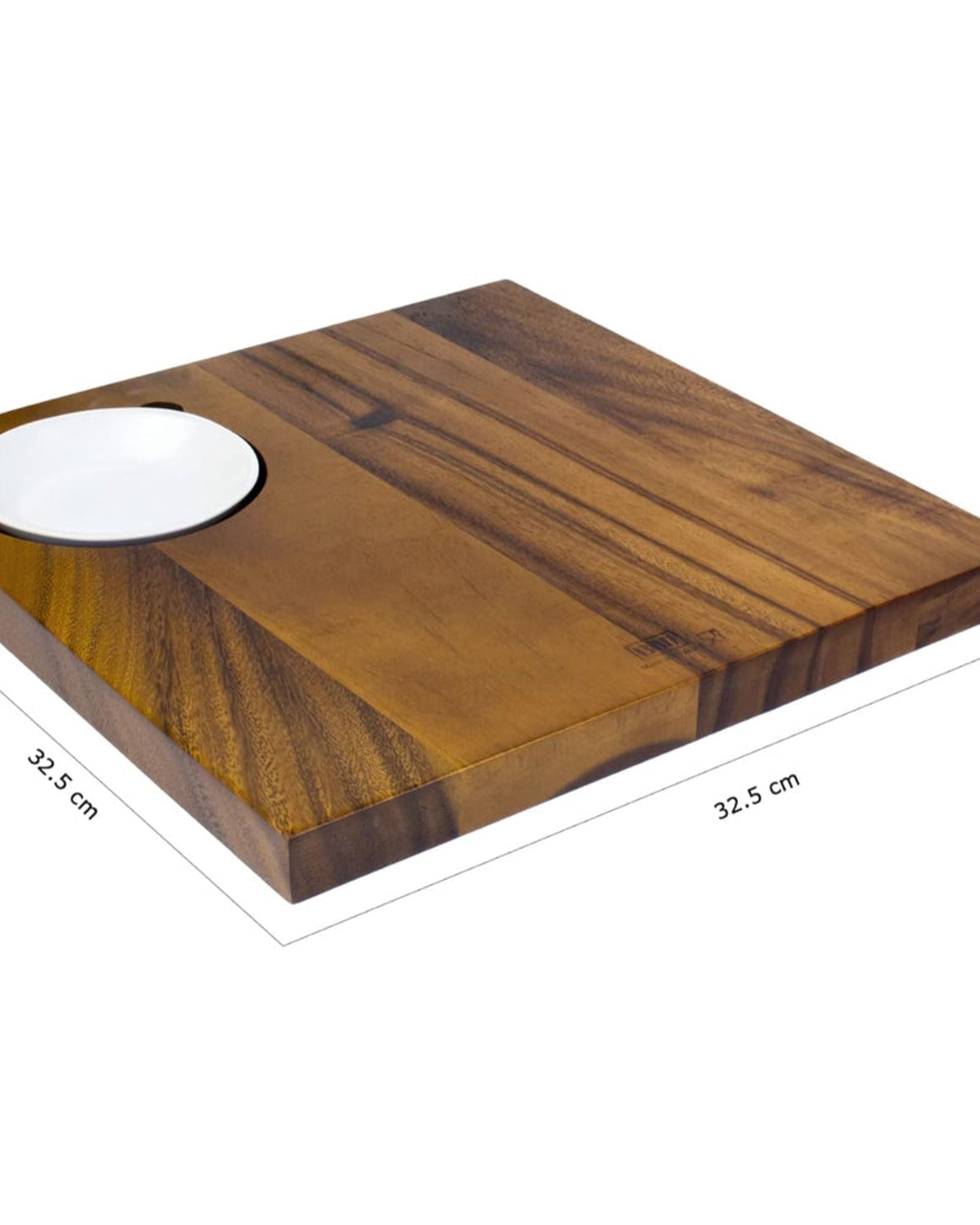 Billi Square Board W/Ceramic Bowl