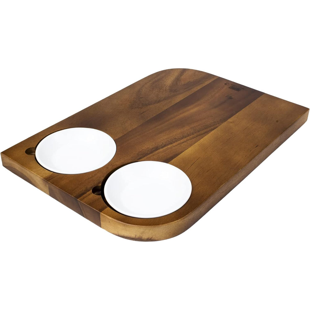Billi Rectangular Board W/Ceramic Bowl