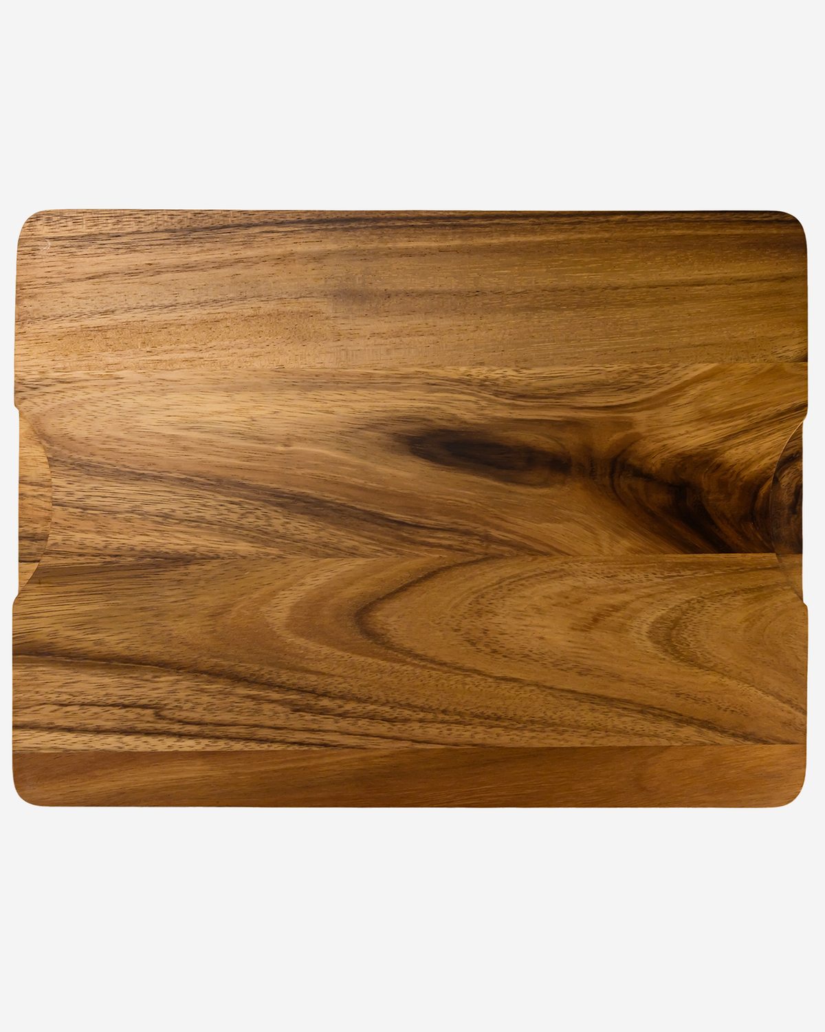 Billi Acacia Wood Cutting Board, Brown, 40.5 × 30 × 2cm