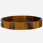 Billi Acacia Wood Round Serving Tray with Handles, Brown, 14 Inch, 35.6cm