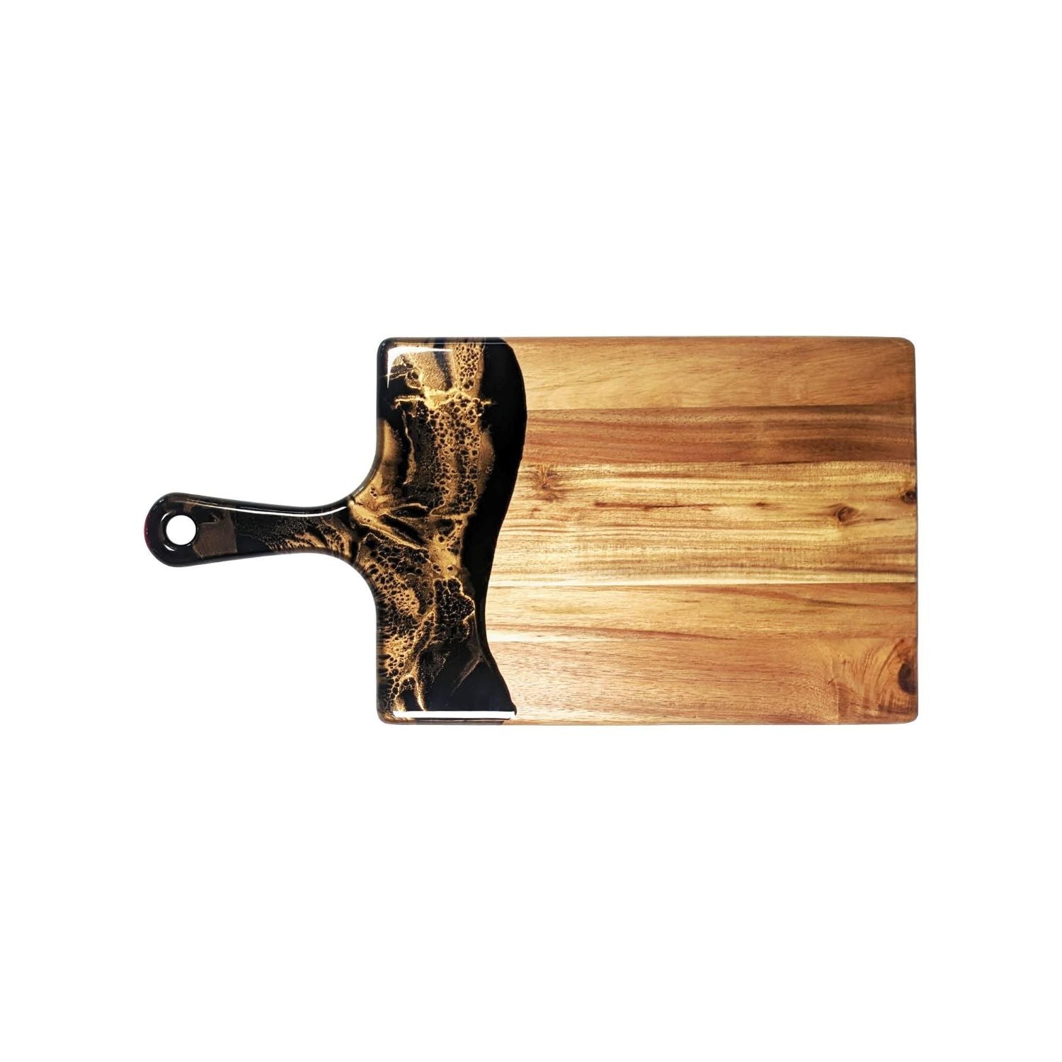 ACACIA 10X20 LARGE CHEESE BOARD BLACK EMBER