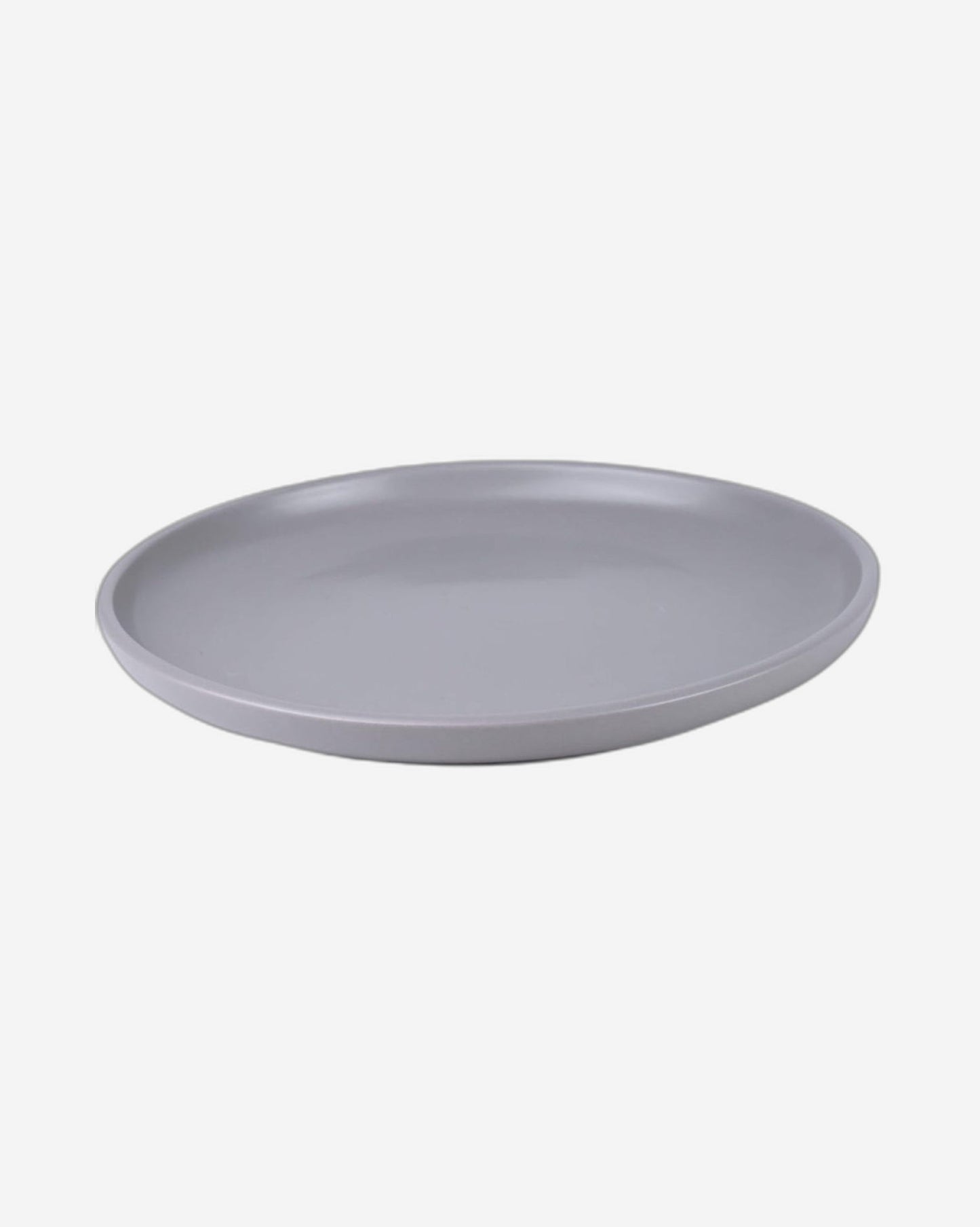 Shallow Nordic Stoneware Dinner Set, 12 Pieces, Multicolor