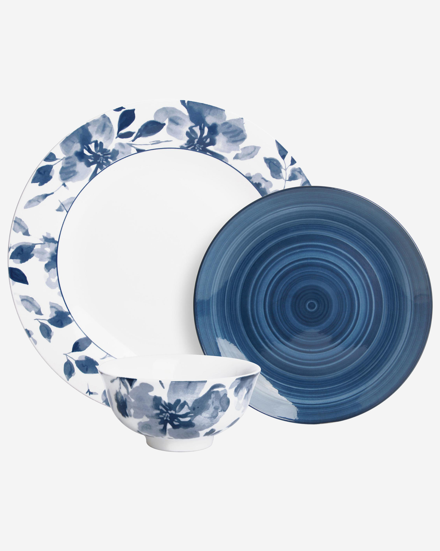 Shallow STAL Porcelain Dinner Set 18 pcs