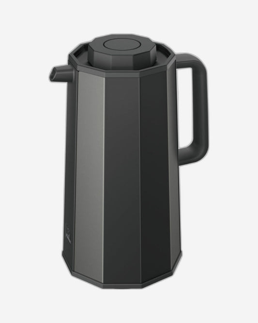 Zojirushi Handy Pot Vacuum Flask, 1.0Ltr, Large Push Button Stopper.-Black