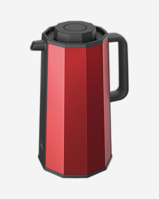 Zojirushi Glass Vacuum Carafe, 1-0 Ltr, Red