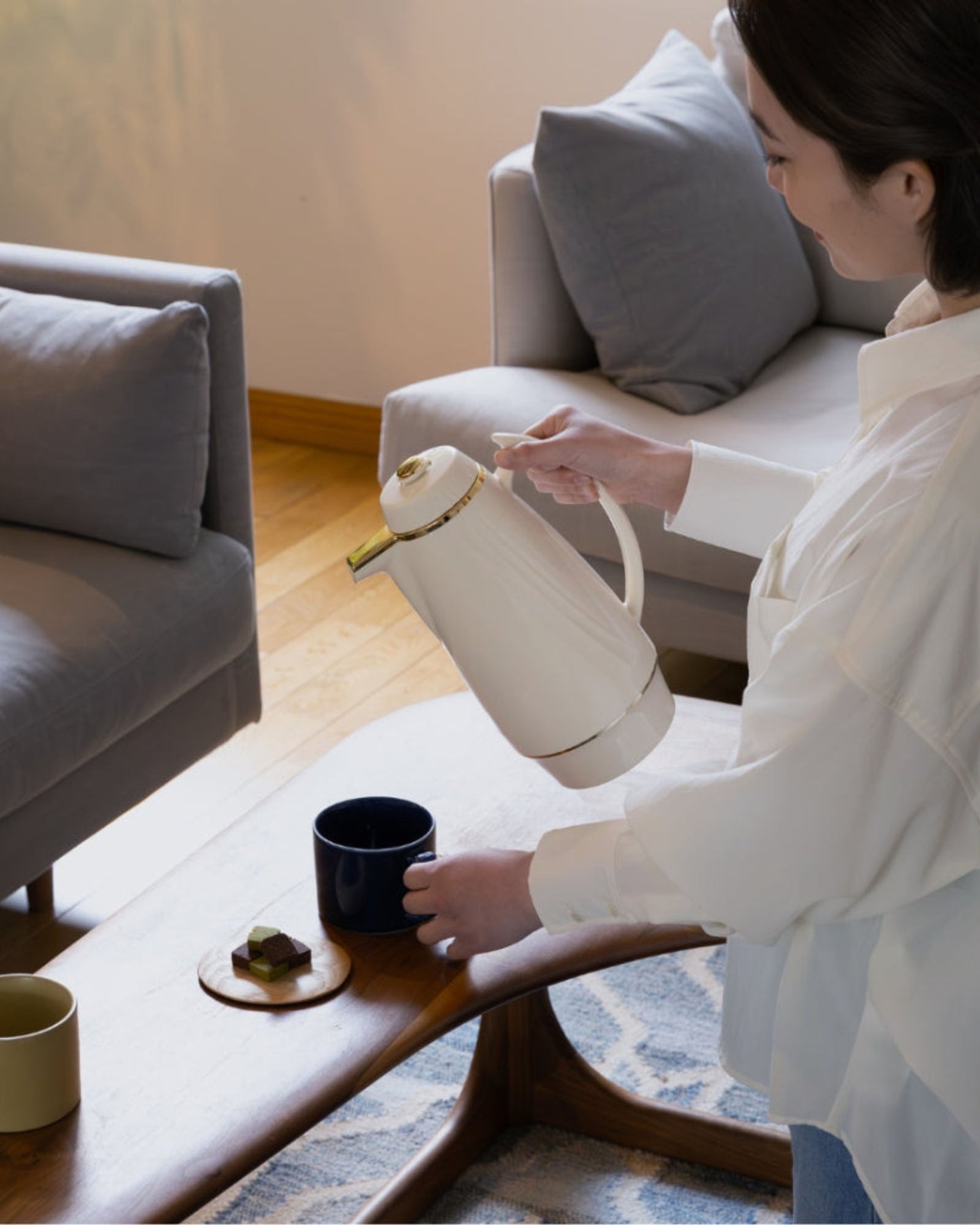 Zojirushi Handy Pot 1.0L Ivory Colour