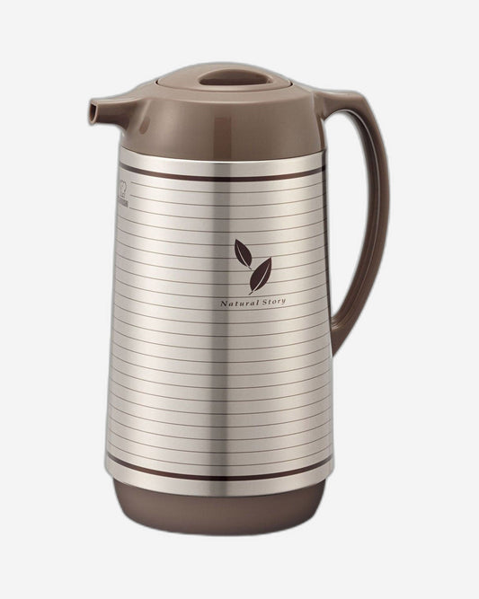 Zojirushi Rotating Handy Pot, 1 Ltr Capacity, Satin Leaf