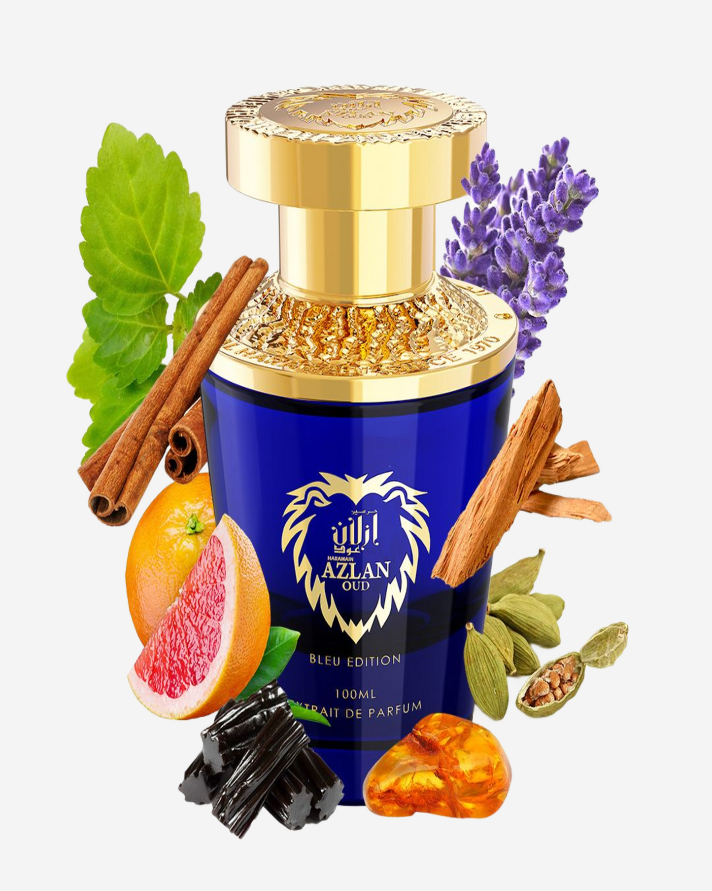 Haramain Azlan Oud Bleu Edition 100Ml Extrait De Parfum