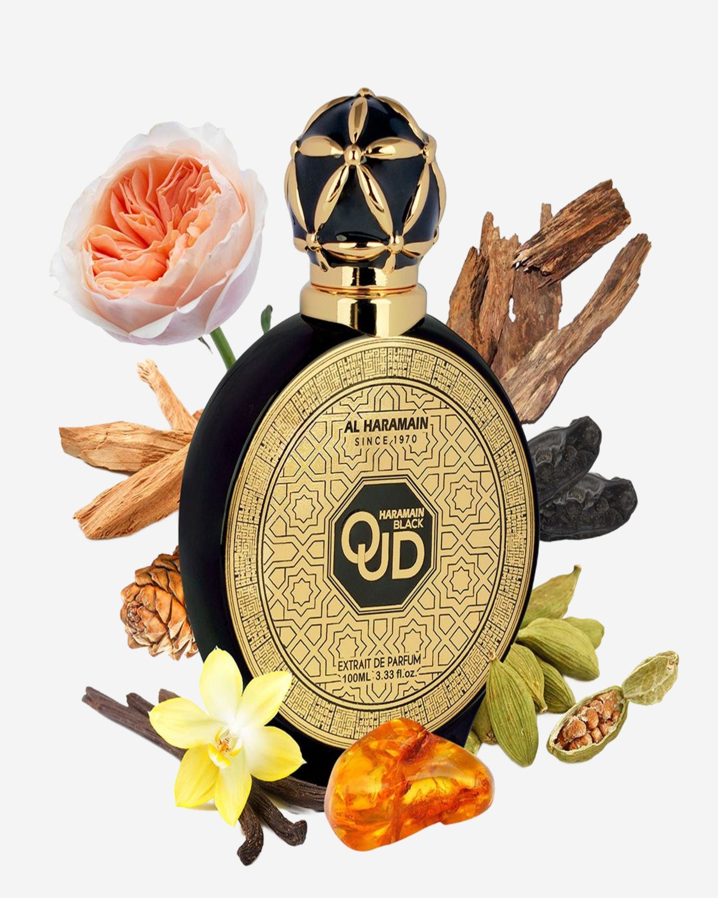 Haramain Black Oud, 100Ml, Extrait De Parfum