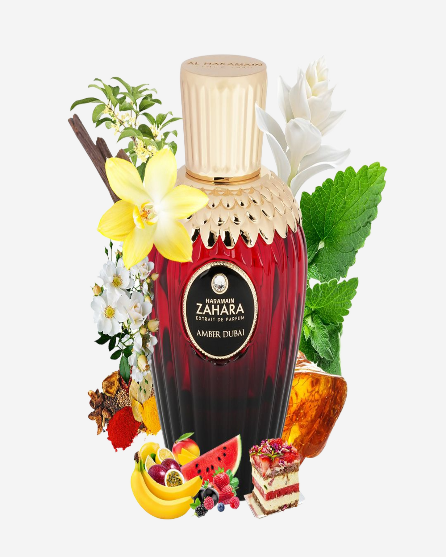 Haramain Zahara Amber Dubai 100Ml Extrait De Parfum