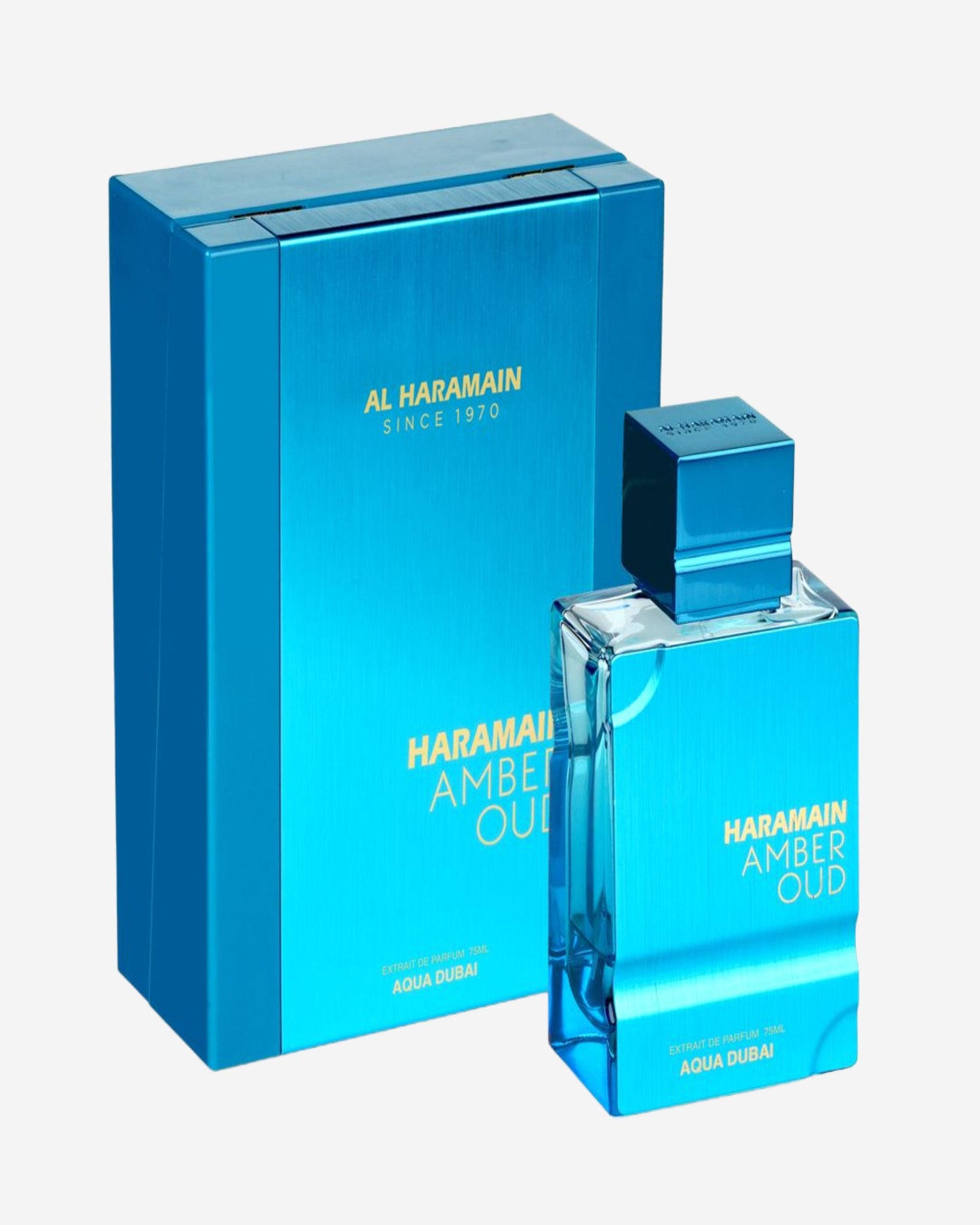 Haramain Amber Oud Aqua Dubai 75Ml Extrait De Parfum