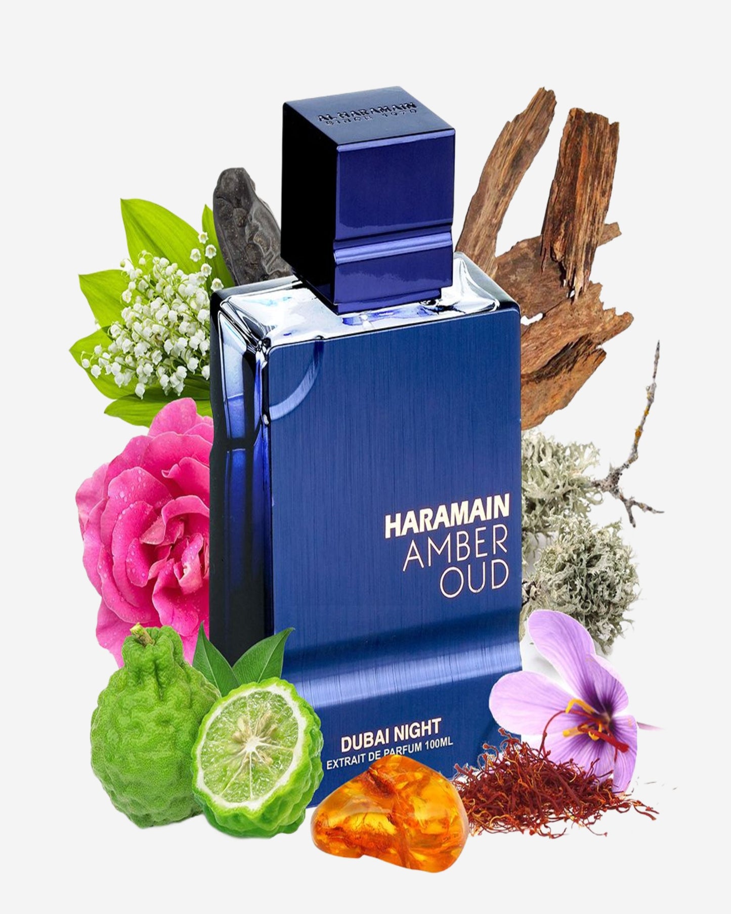 Haramain Amber Oud Dubai Night 100Ml Extrait De Parfum