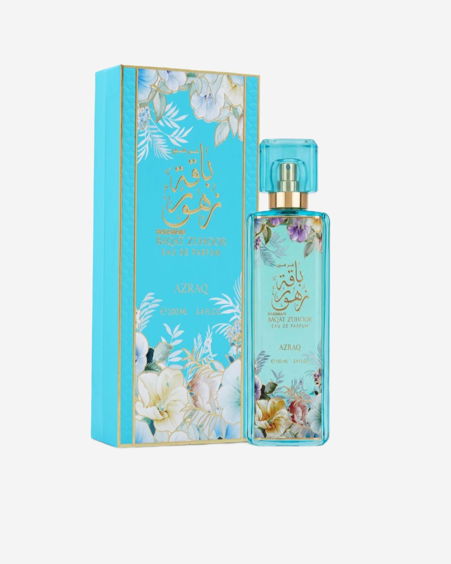 Haramain Baqat Zuhoor Azraq, 100Ml, Eau De Parfum