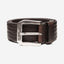 Belt In Weaved Leather