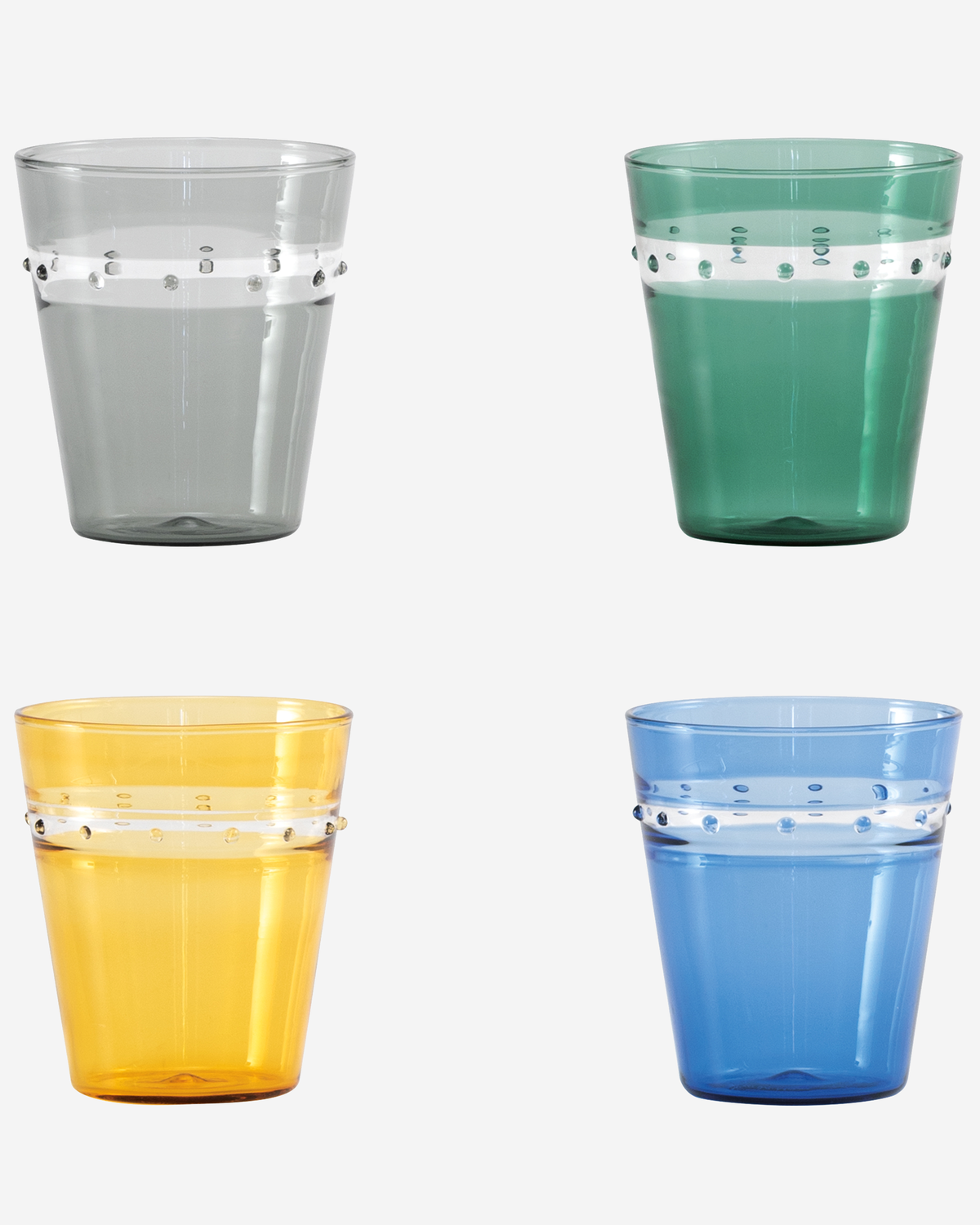 Zafferano Pallini Tumbler Lake Green Set 4