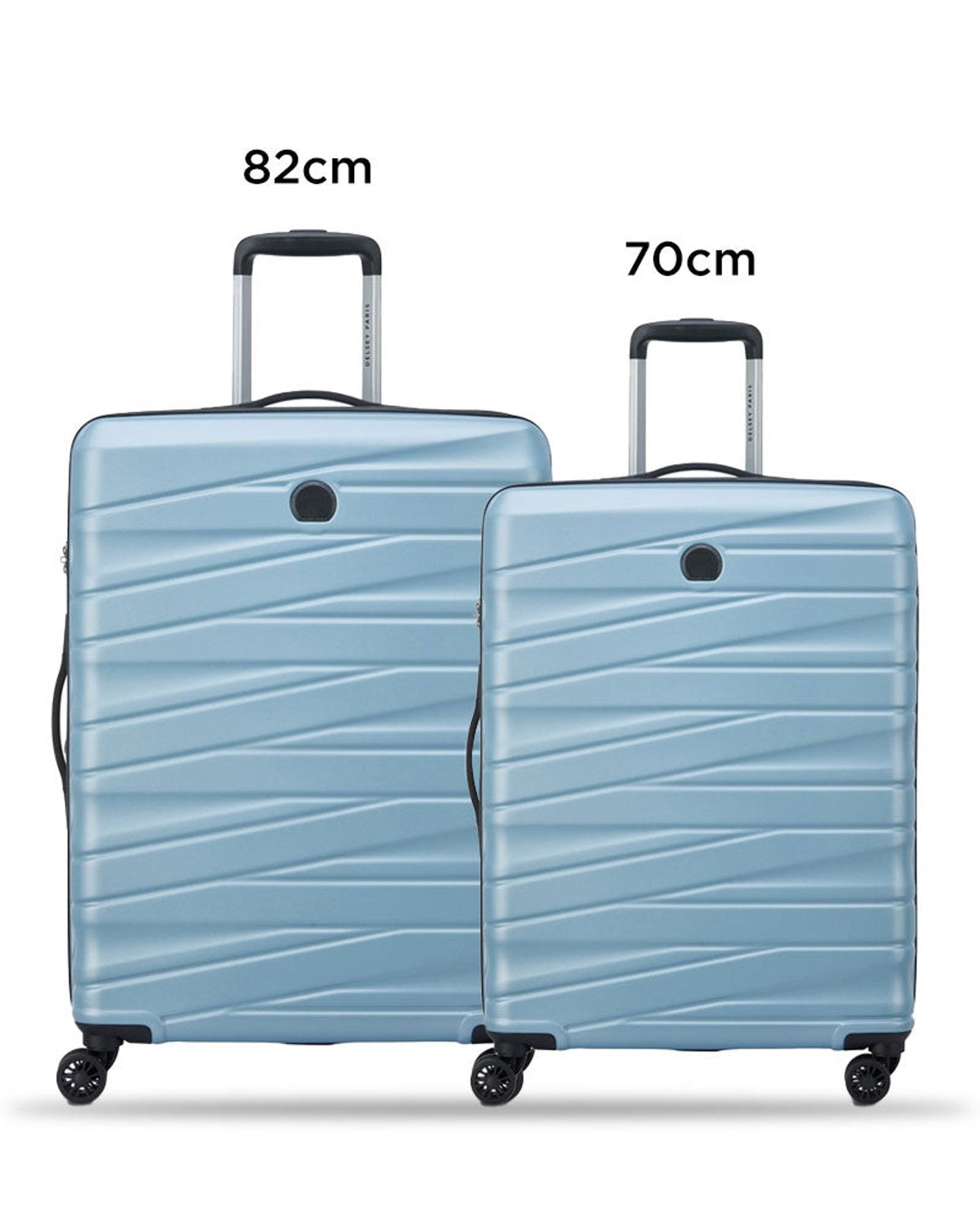 Delsey Paris Tiphanie Set of 3 Luggage + Free Agreable Backpack