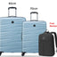 Delsey Paris Tiphanie Set of 3 Luggage + Free Agreable Backpack
