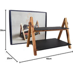 Art Serving Stand 2 Tier 40X30Cm