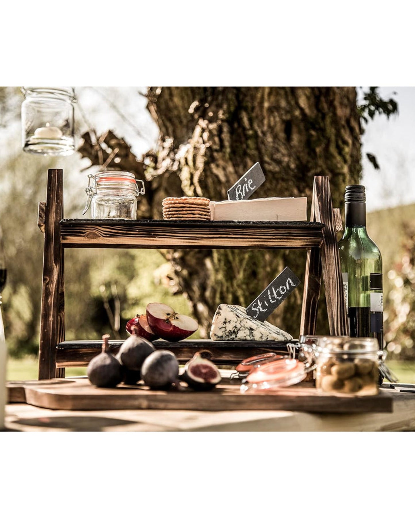 Art Serving Stand 2 Tier 40X30Cm