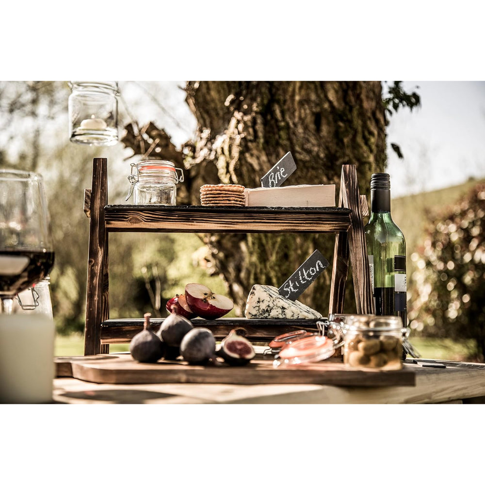 Art Serving Stand 2 Tier 40X30Cm