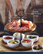 Art Serving Stand 2 Tier 25X24Cm