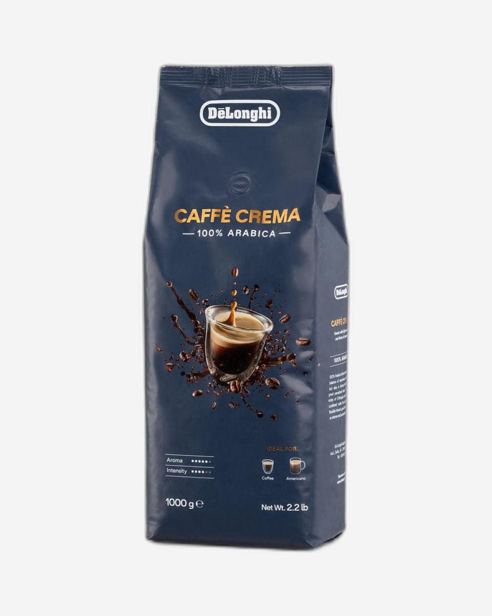 De'Longhi Cafe Crema 100% Arabica Coffee Beans 1kg