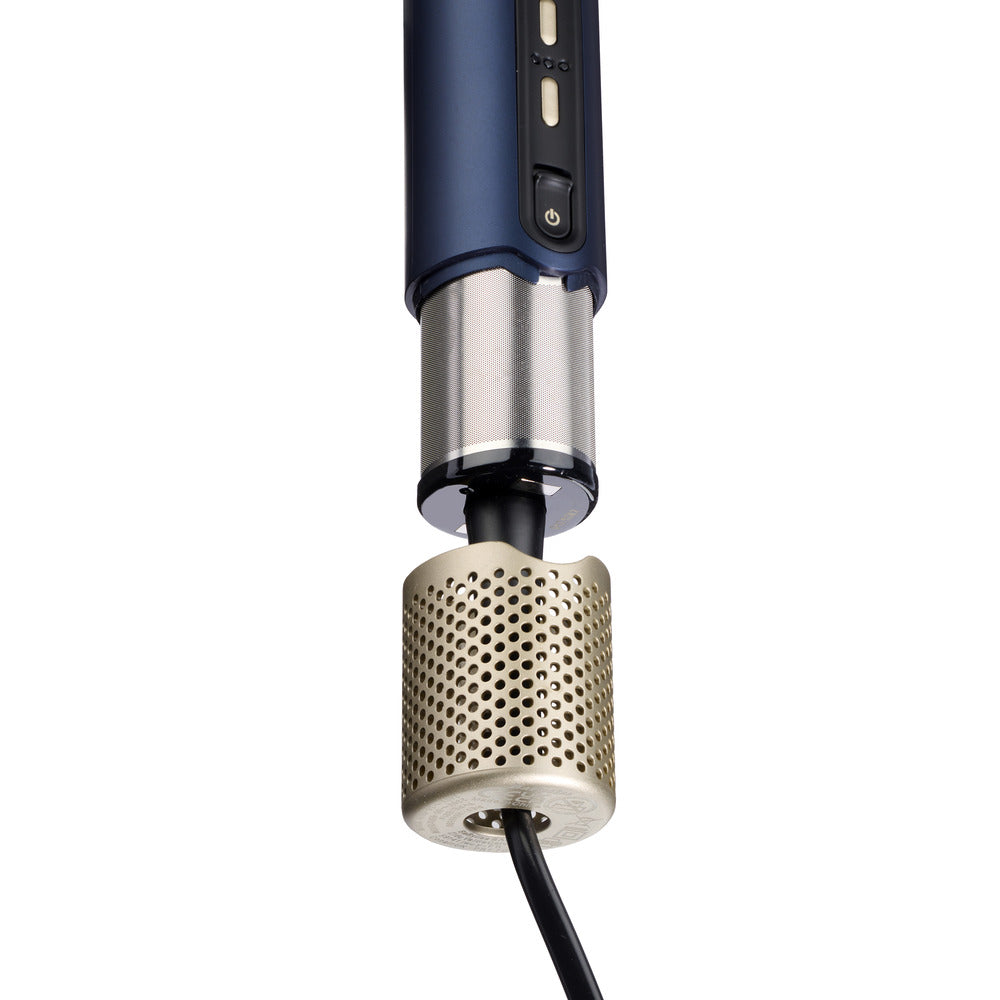 BaByliss Air Wand 3-in-1 Hair Dryer | Straightener & Hot Air Brush with Ion Technology & High-Speed Digital Motor | Includes 3 Attachments | No Heat Damage - (AS6550SDE)