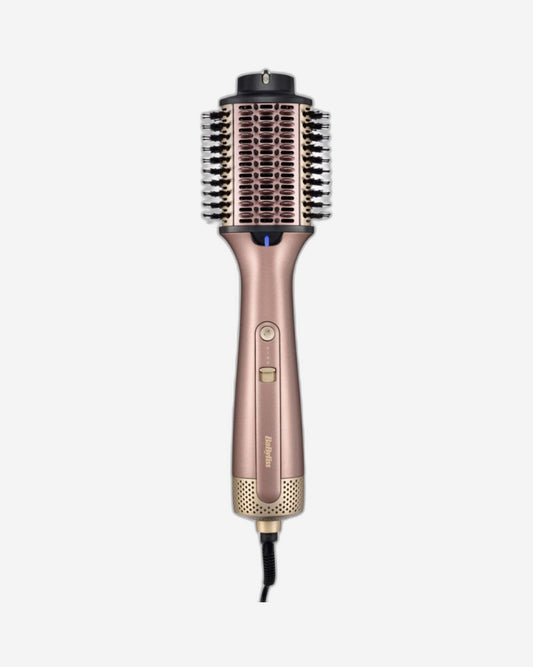BaByliss Airbrush Large Oval Styling Brush | Volumizing Hot Air Brush, Smooth & Shine Finish