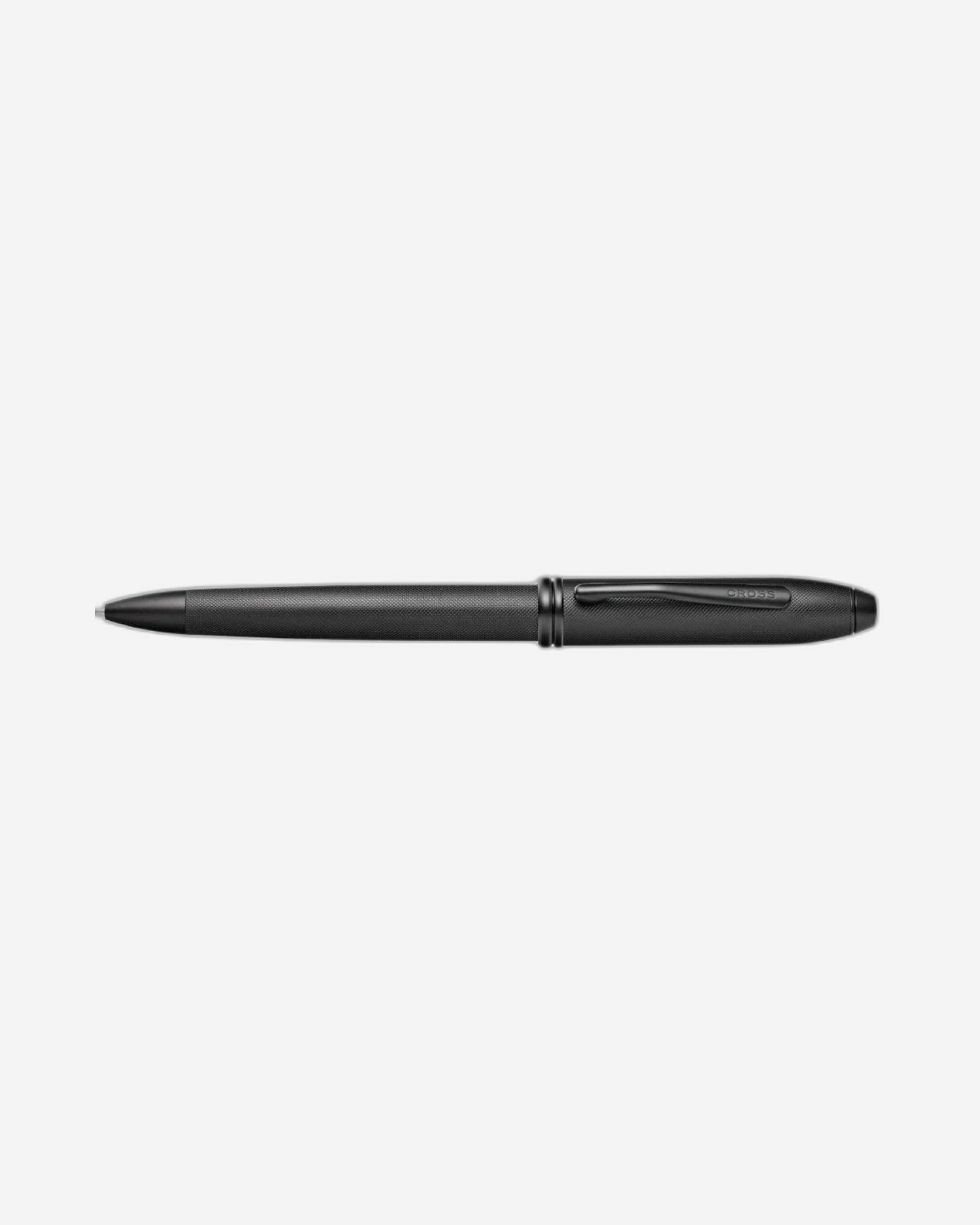Cross Townsend® Black Micro-Knurl With Matte Black Pvd Appointments Ballpoint Pen - AT0042-62