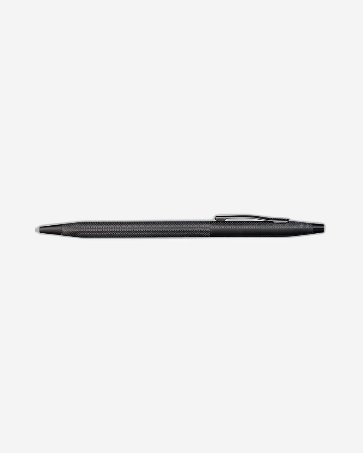 Cross Classic Century® Brushed Black Pvd With Engraved Engine-Turned Diamond-Pattern Finish Ballpoint Pen - AT0082-122