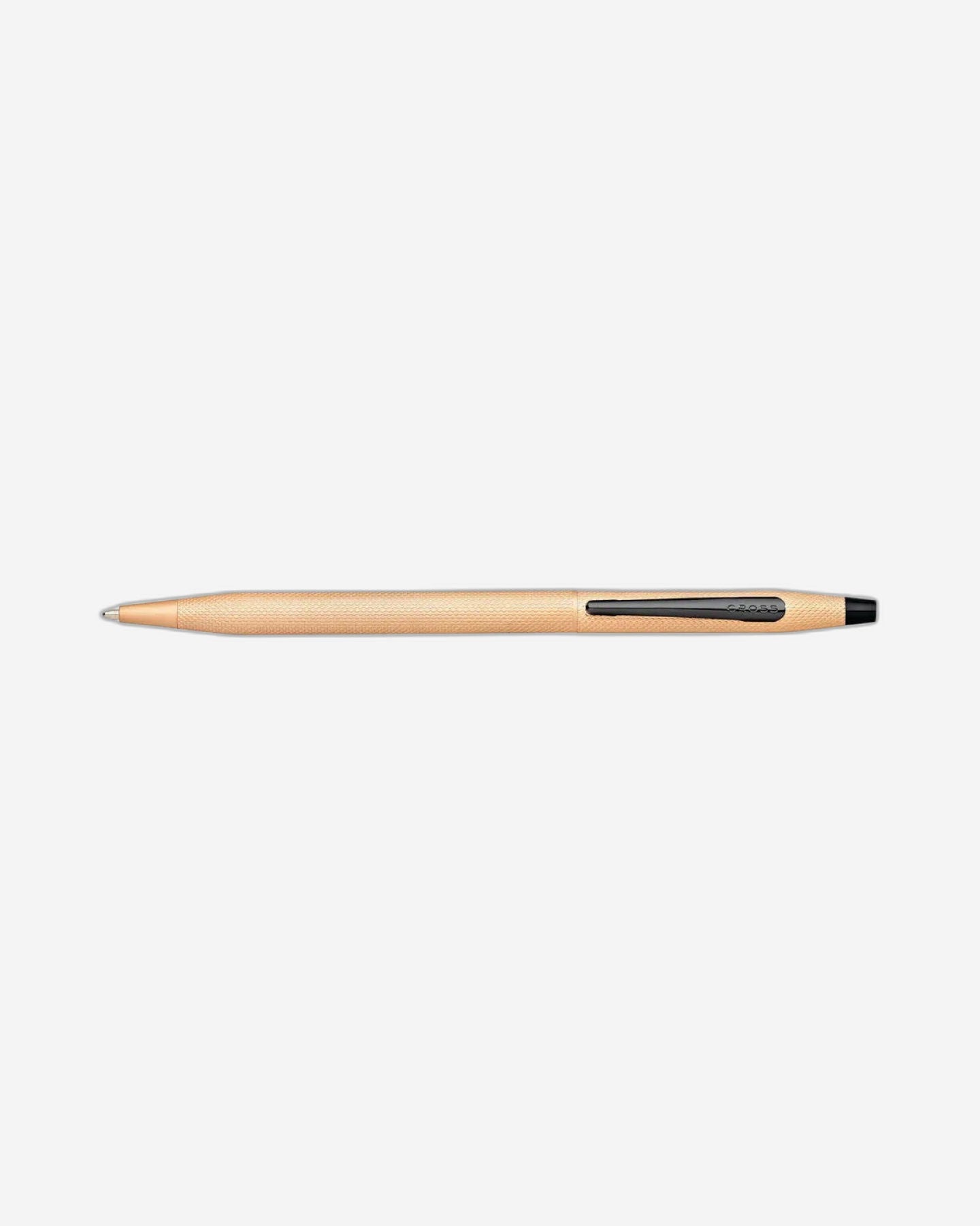 Cross Classic Century® Brushed Rose Gold Pvd With Engraved Engine-Turned Diamond-Pattern Finish Ballpoint Pen - AT0082-123