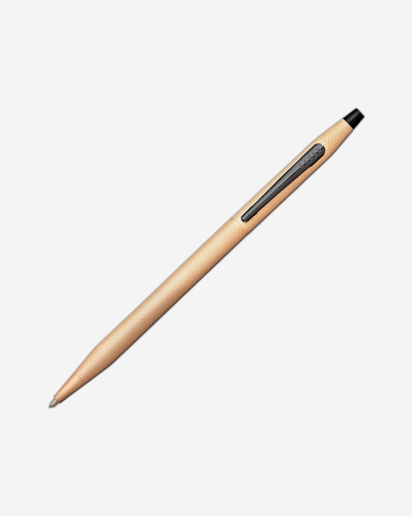 Cross Classic Century® Brushed Rose Gold Pvd With Engraved Engine-Turned Diamond-Pattern Finish Ballpoint Pen - AT0082-123