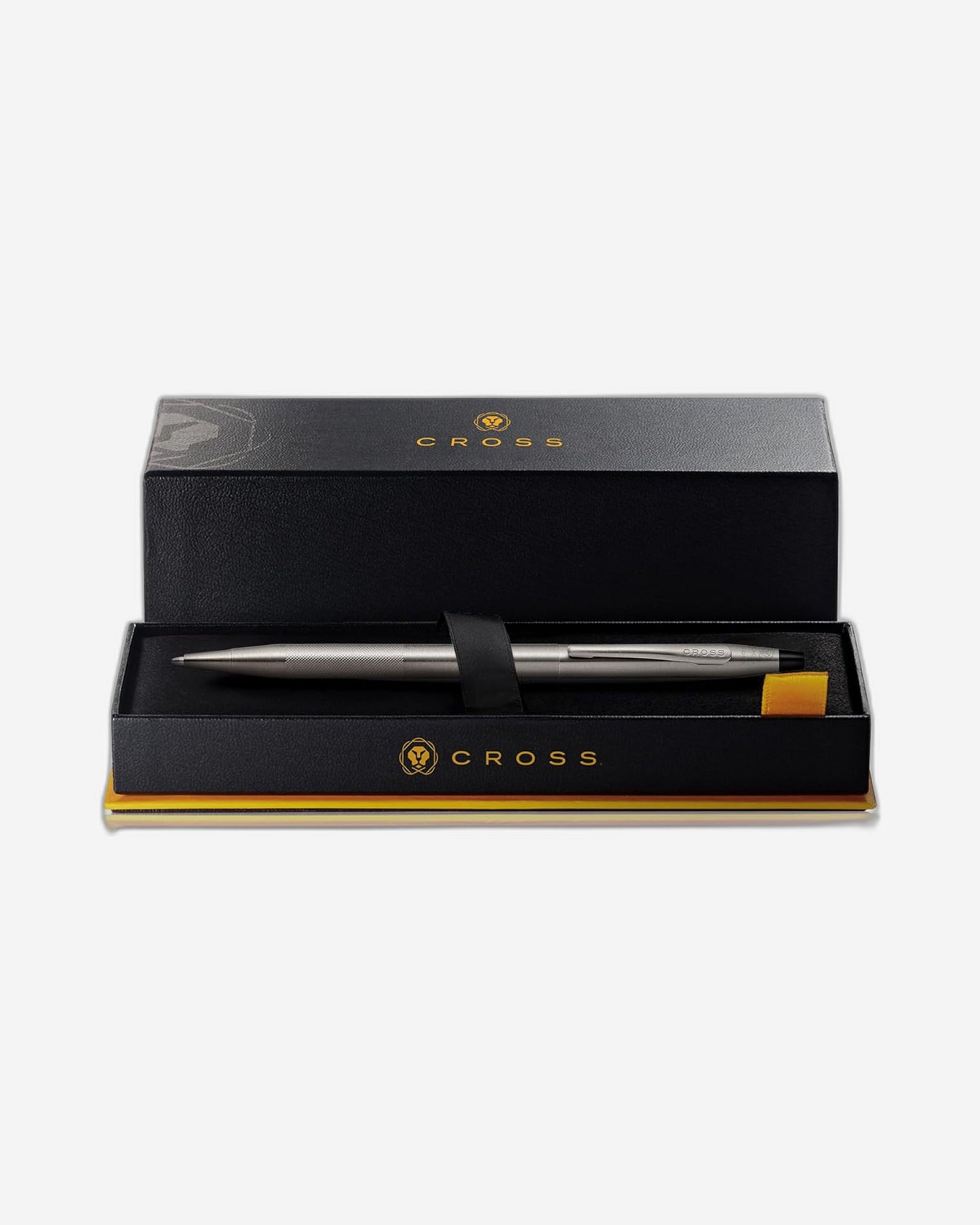 Cross Classic Century® Titanium Gray Micro Knurl And Brushed Titanium Gray Pvd Ballpoint Pen - AT0082-137